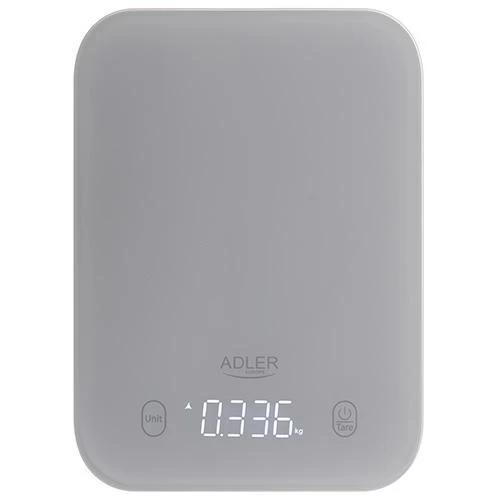 Adler Virtuvės Svarstyklės Ad3181 Pilkos Spalvos