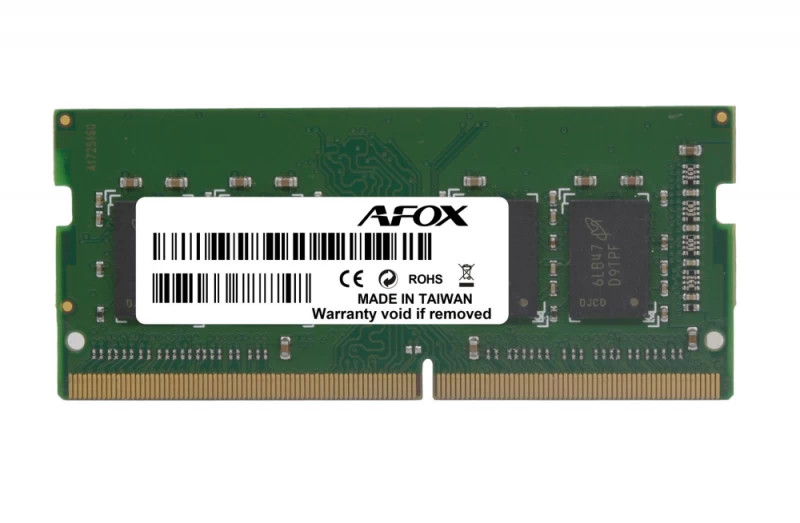 Afox Atmintis (sodimm/ddr3l/8 Gb/1600mhz/1.35v/11cl/single)