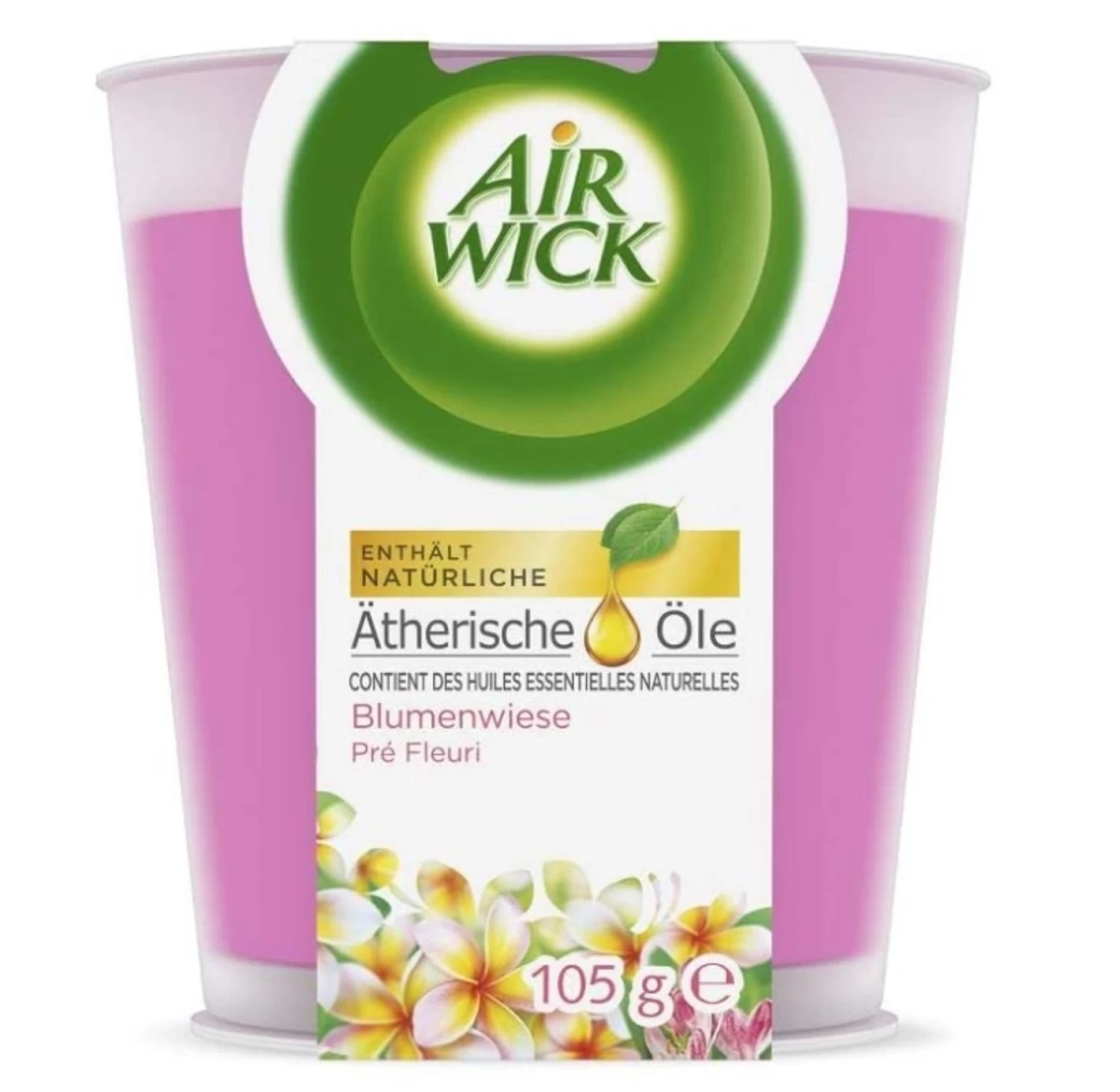 air Wick, Gėlių Kvapo žvakė, 105 G (vokietijos Produktas).