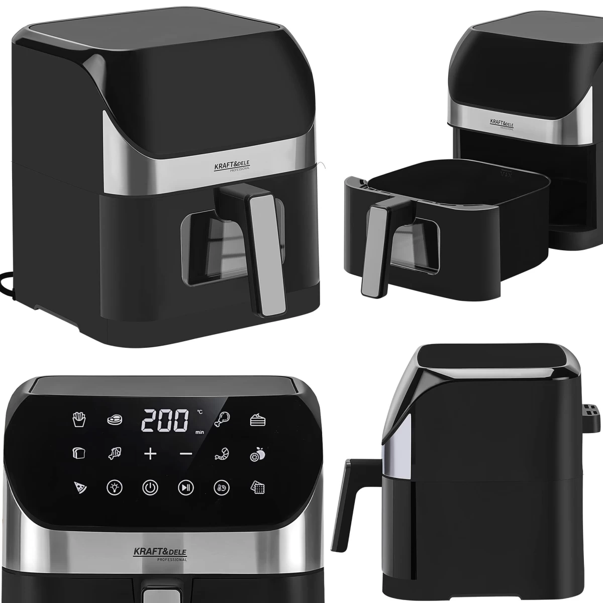 AIRFRYER 6L KD4108 GRUZDINTUVĖ