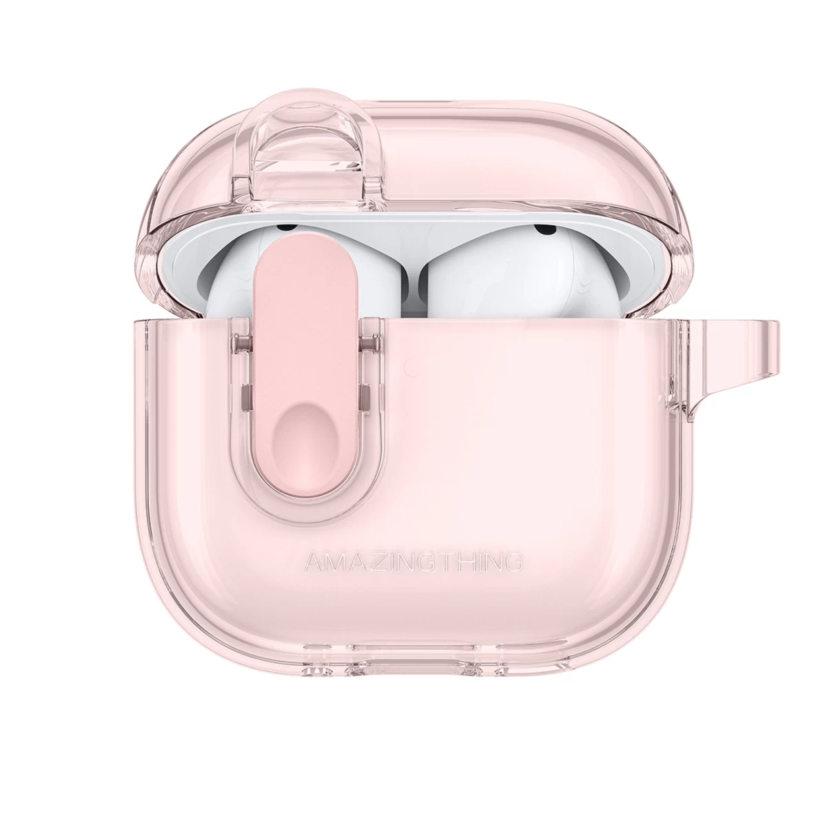 airpods 4 Minimalus Dėklas - Rožinis