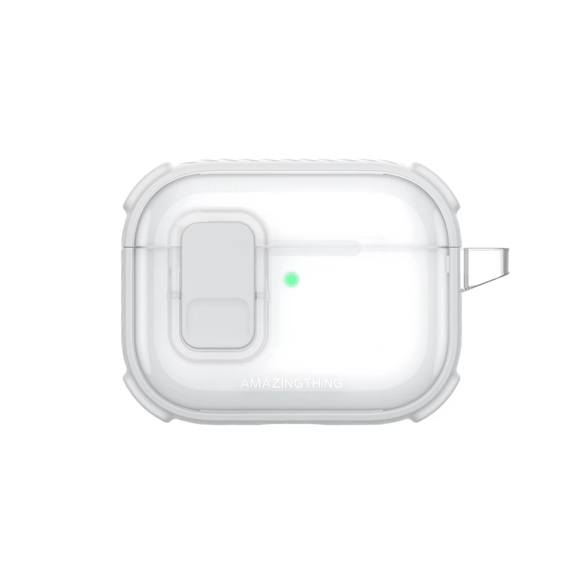 airpods Pro 3 Titan Pro Mag Case Clear - White
