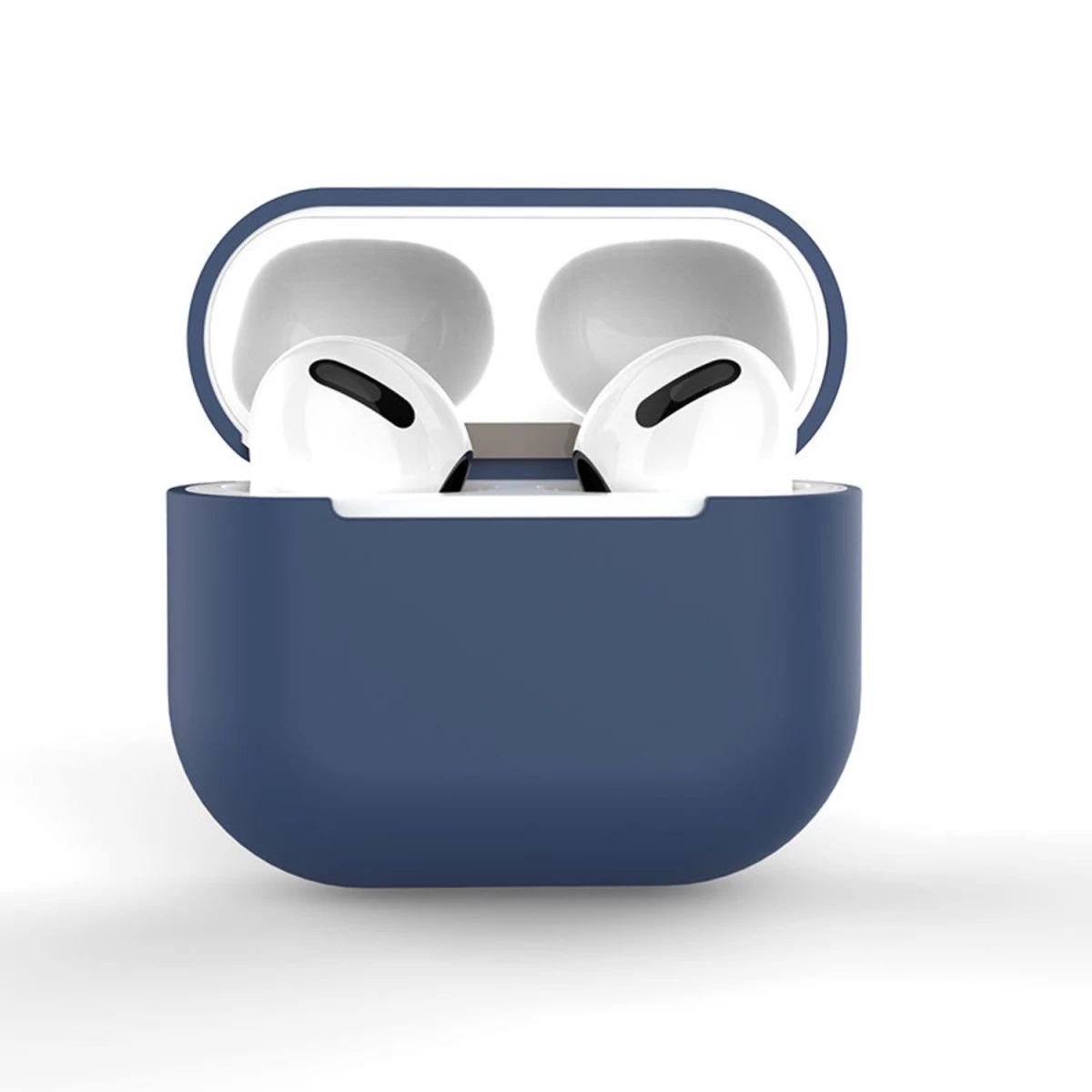 airpods Pro Silikoninis Minkštas Dėklas Ausinėms, Mėlynas (c Dėklas)
