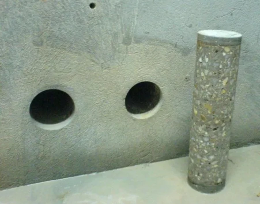 Skylių gręžimas mūre, betone, akmenyje, gelžbetonį ir kt.