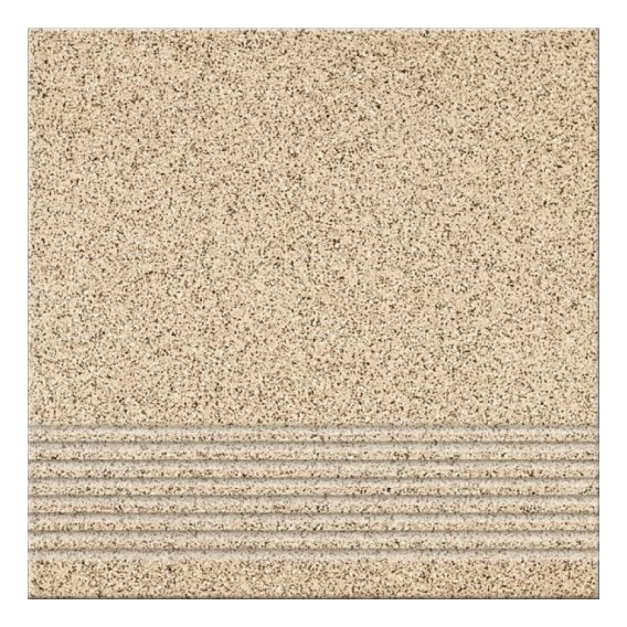 Akmens masės pakopinės plytelės MILTON BEIGE, 29,7x29,7x8 cm