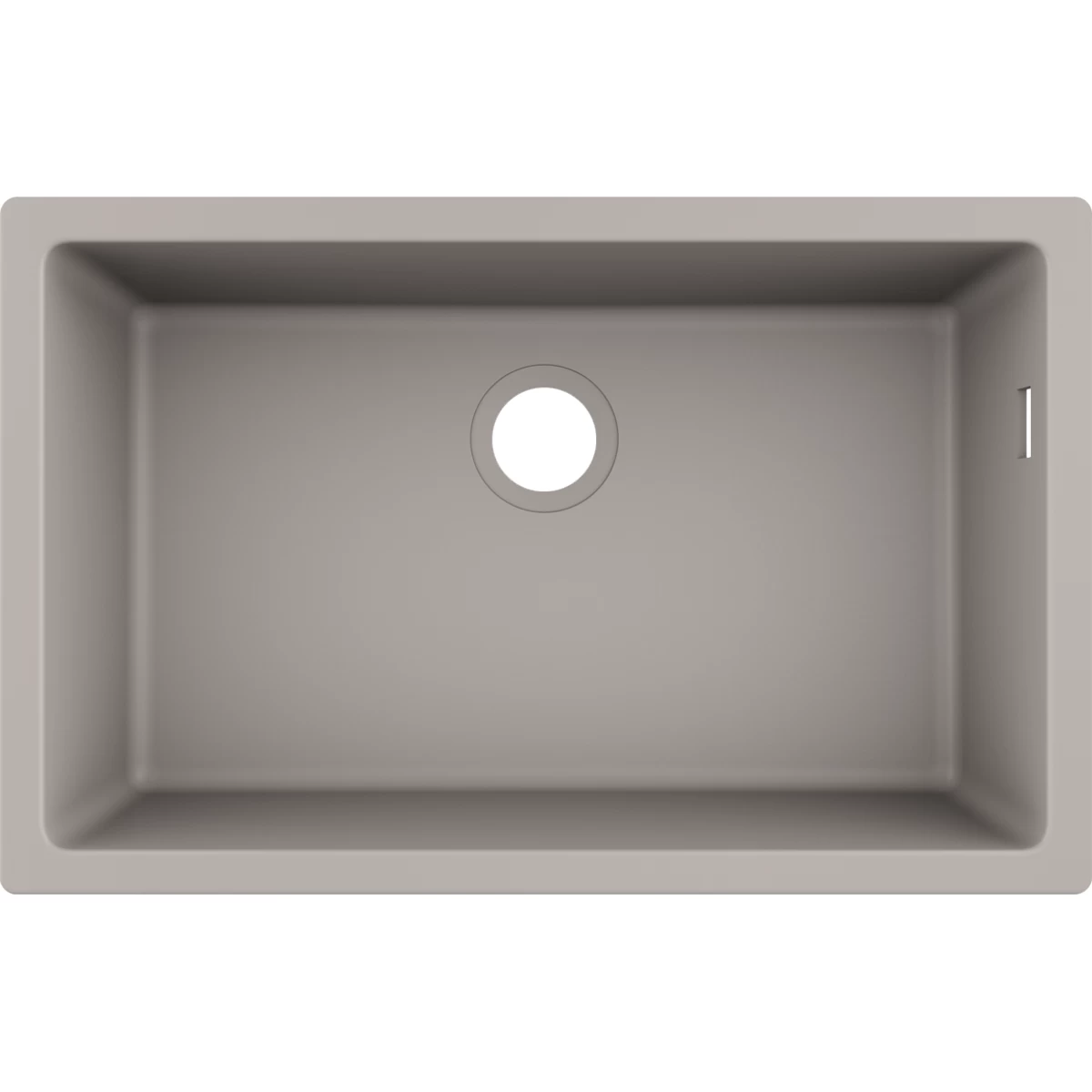 Akmens masės plautuvė Hansgrohe S51 S510-U660