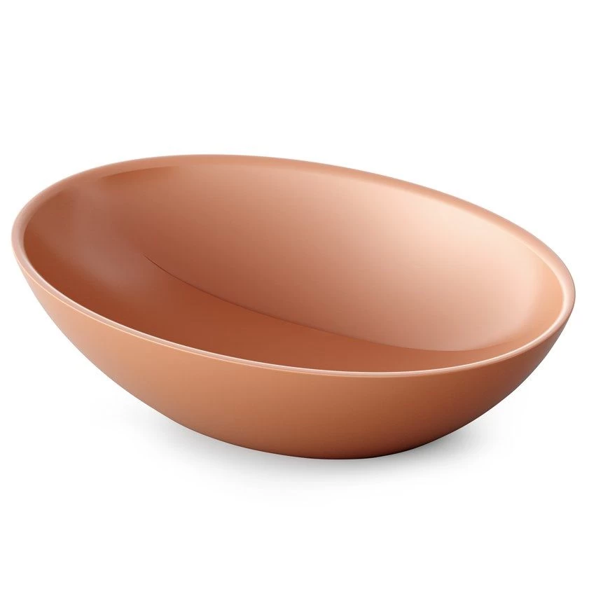 Akmens masės praustuvas Paa Perla 51x35,5 cm, glossy clay spalva, IPERL/01