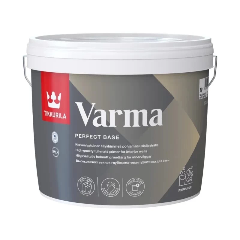 Akrilinis gruntas TIKKURILA Varma AP New, 2,7l Akrilinis gruntas TIKKURILA Varma AP New, 2,7l