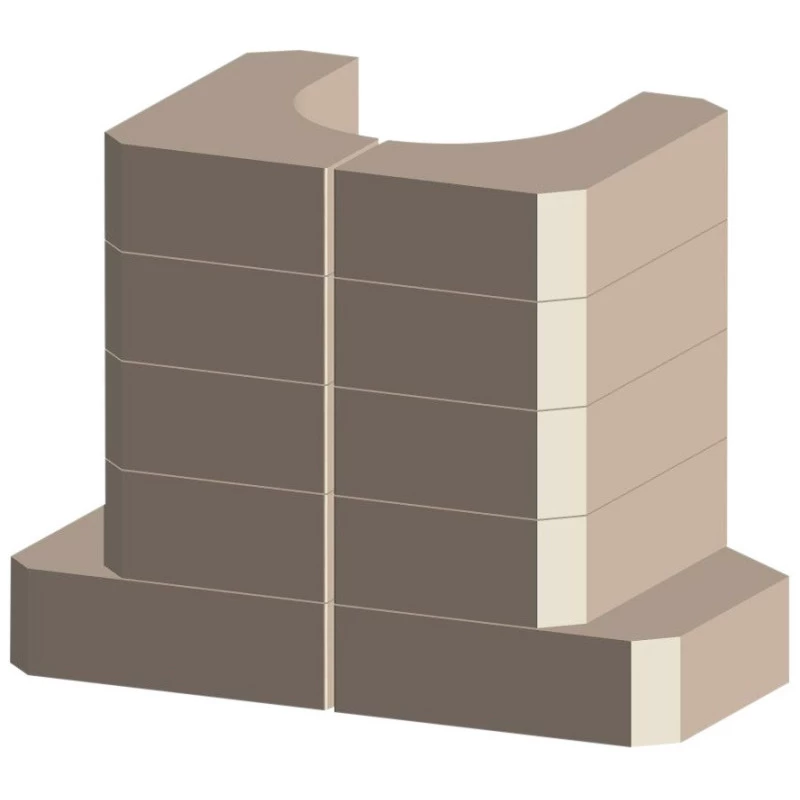 Akumuliacinių akmenų komplektas Romotop AKKUM 03