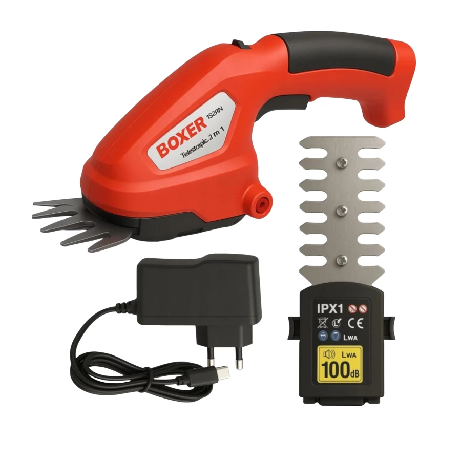 Akumuliatorinės gyvatvorių genėjimo žirklės Boxer, BX-3251