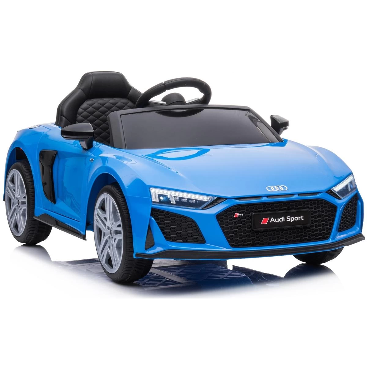 Akumuliatorinis Automobilio Vairuotojo Pažymėjimas Audi R8 Spyder Blue