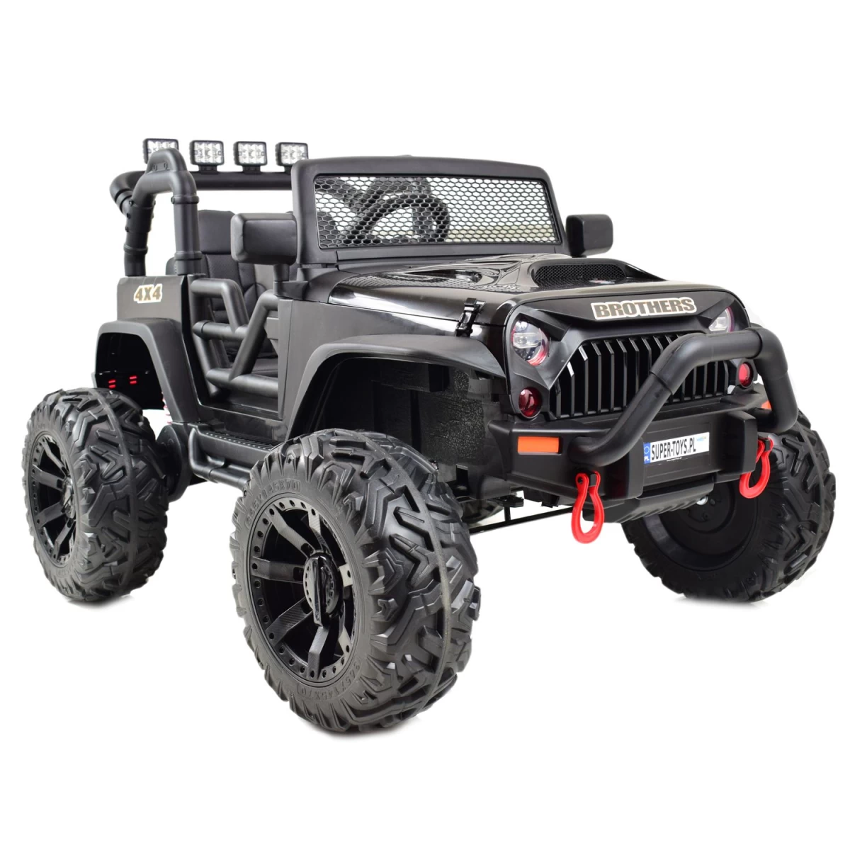 Akumuliatorinis Džipas Brothers , Vairo Stiprintuvas, Minkšti Ratai, Minkšta Sėdynė 24v - 400w/jeep-jc-666 Akumuliatorinis Džipas Brothers , Vairo Stiprintuvas, Minkšti Ratai, Minkšta Sėdynė 24v - 400w/jeep-jc-666