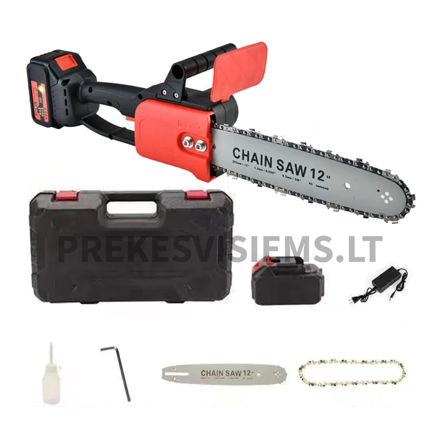 Akumuliatorinis grandininis pjūklas 48V 12 Meister Tools, MS-771