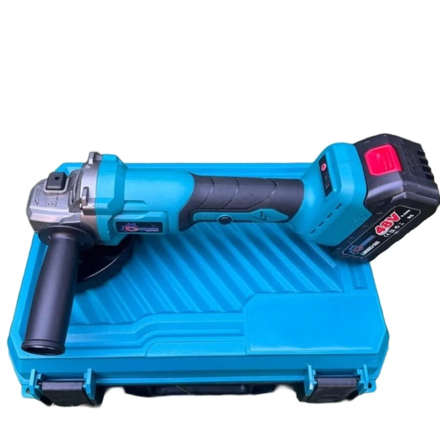 Akumuliatorinis kampinis šlifuoklis 125mm 48V Rangerz, RS-6009B