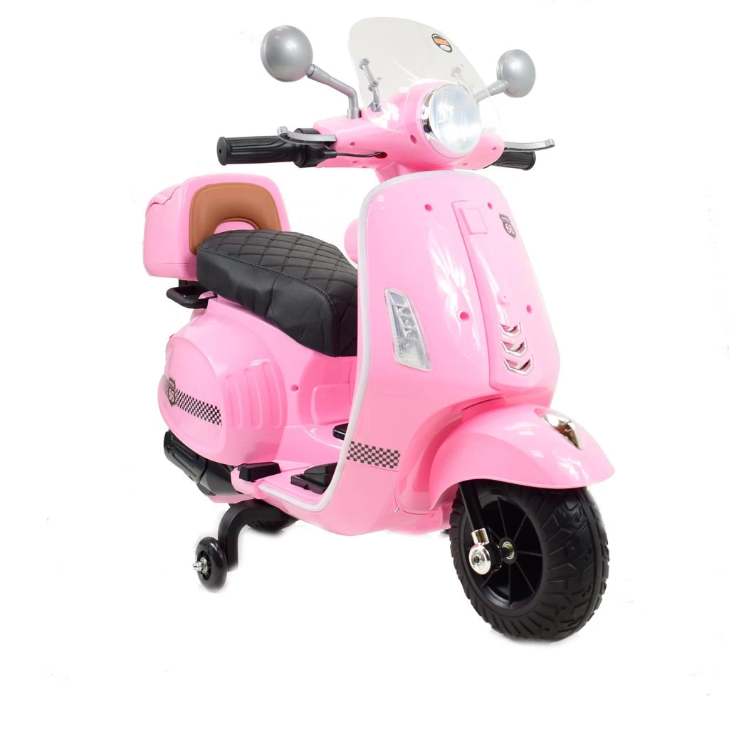 Akumuliatorinis Motoroleris Mergaitėms Su Nuotolinio Valdymo Pultu/hlw1388