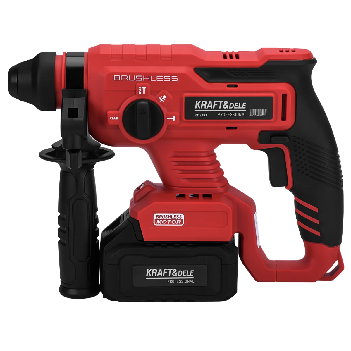 AKUMULIATORINIS PERFORATORIUS Bešepetėlinis 2 x 4Ah KD3191