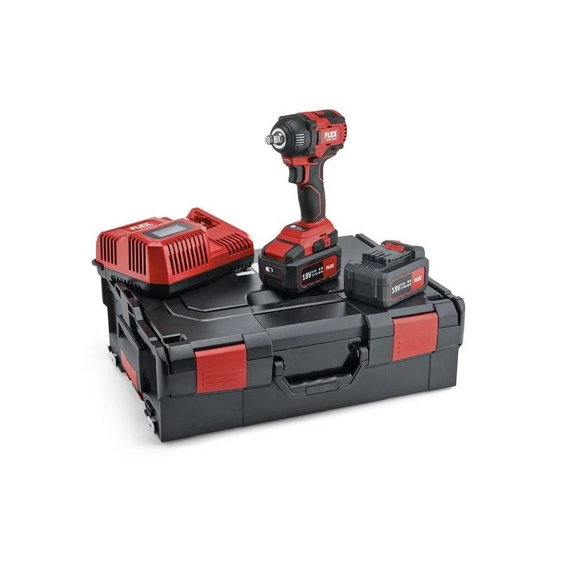 Akumuliatorinis smūginis veržliasukis FLEX IW 1/2&amp;quot; 18.0-EC/5.0 Set