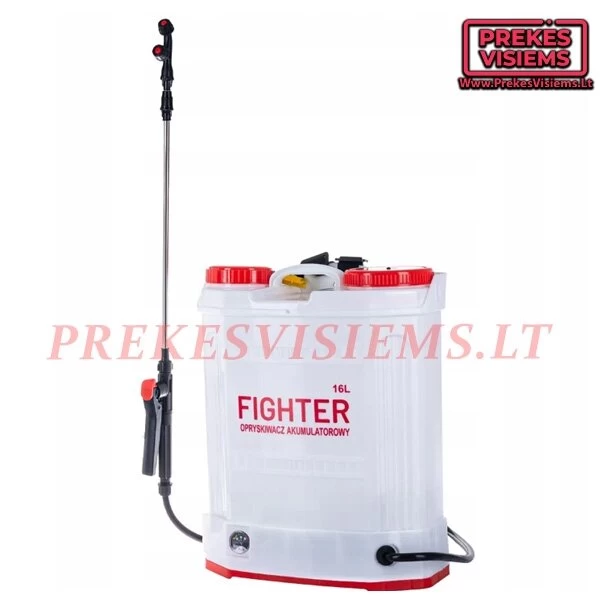 Akumuliatorinis sodo purkštuvas „FIGHTER TOOLS“ 16L, FT-687 Akumuliatorinis sodo purkštuvas „FIGHTER TOOLS“ 16L, FT-687