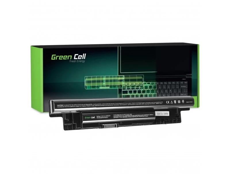 Akumuliatorius green Cell Xcmrd, Skirtas dell Inspiron 15 3521 3537 15r 5521 5535 5537 17 3721 5749 17r 5721 5735 5737