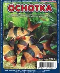 AKWEN Šaldytas pašaras žuvims OCHOTKA (Raudonos smulkios lervos) 100g, AKW9688