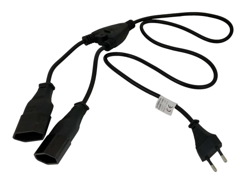 Akyga 1x europlug Maitinimo Kabelis (per Cee 7/16) - Išorinis (įvesties) 1,2 M. Ak-rd-05a