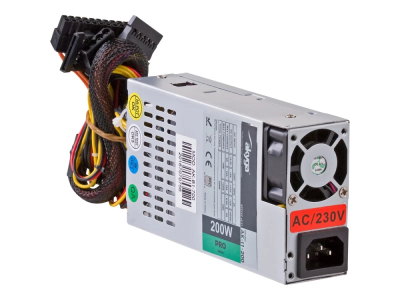 Akyga 200 W Kompiuterio Maitinimo šaltinis Ak-i1-200