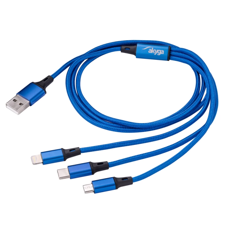 Akyga Lightning Usb Kabelis 1.2