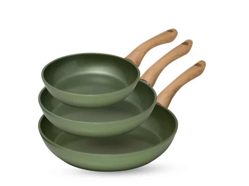 Aliumininių keptuvių rinkinys „JUST VEGAN“