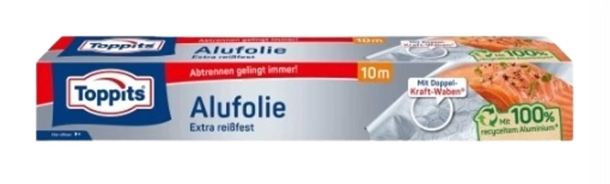 Aliuminio Folija, 10 M (vokietijos Produktai).