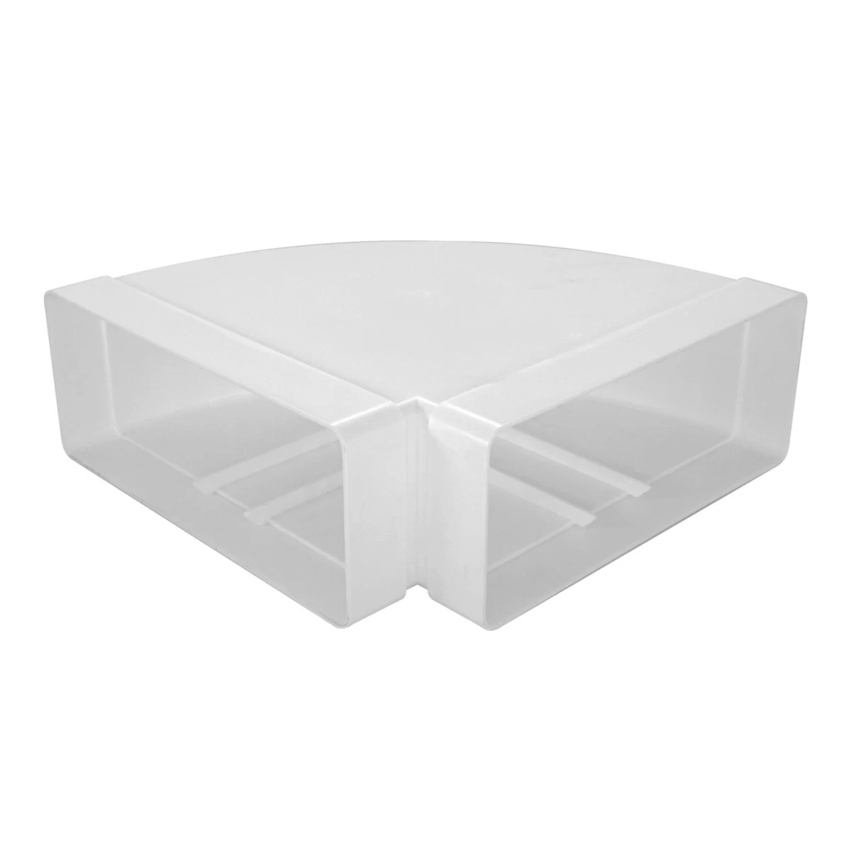 Alkūnė horizontali, plastikinė EUROPLAST KLH29-90, 220x90mm, 90° Alkūnė horizontali, plastikinė EUROPLAST KLH29-90, 220x90mm, 90°