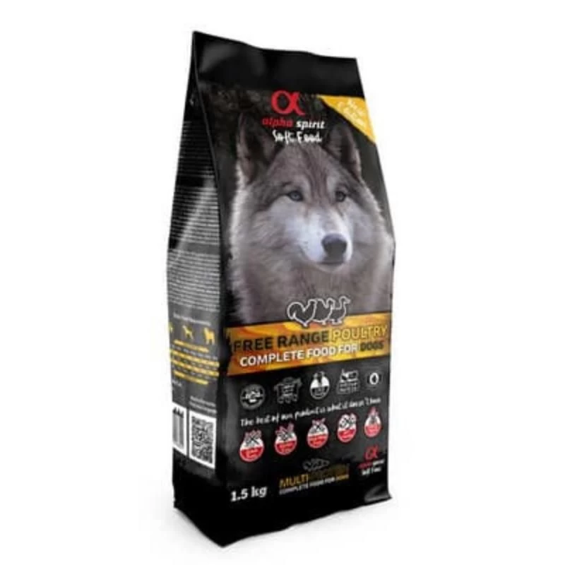 ALPHA SPIRIT POULTRY pašaras šunims su paukštiena 12kg, A4206512