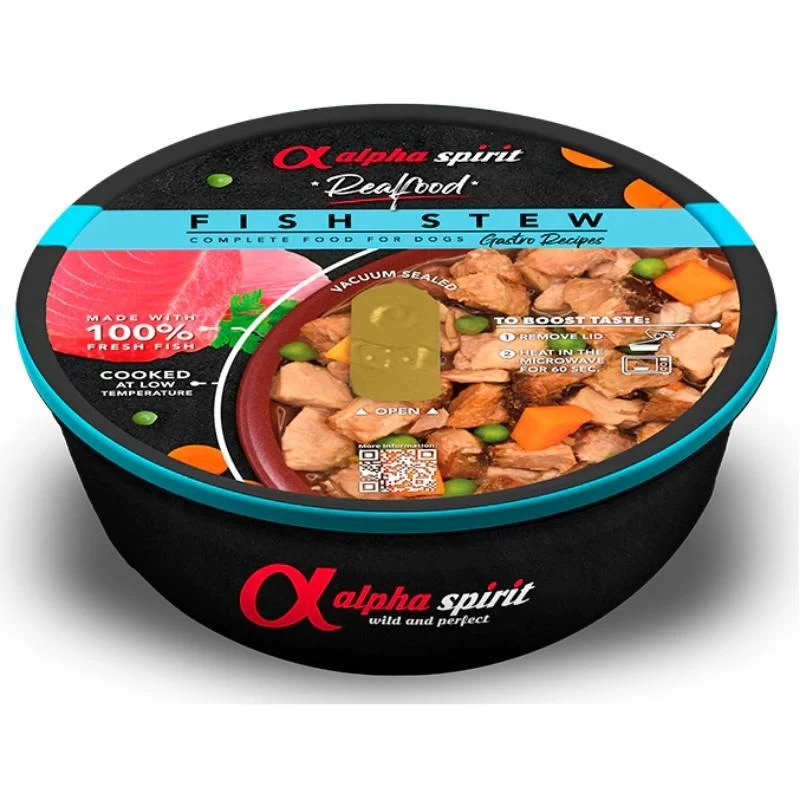 ALPHA SPIRIT Realfood troškinys su tunu 280g, ALPHD060601350