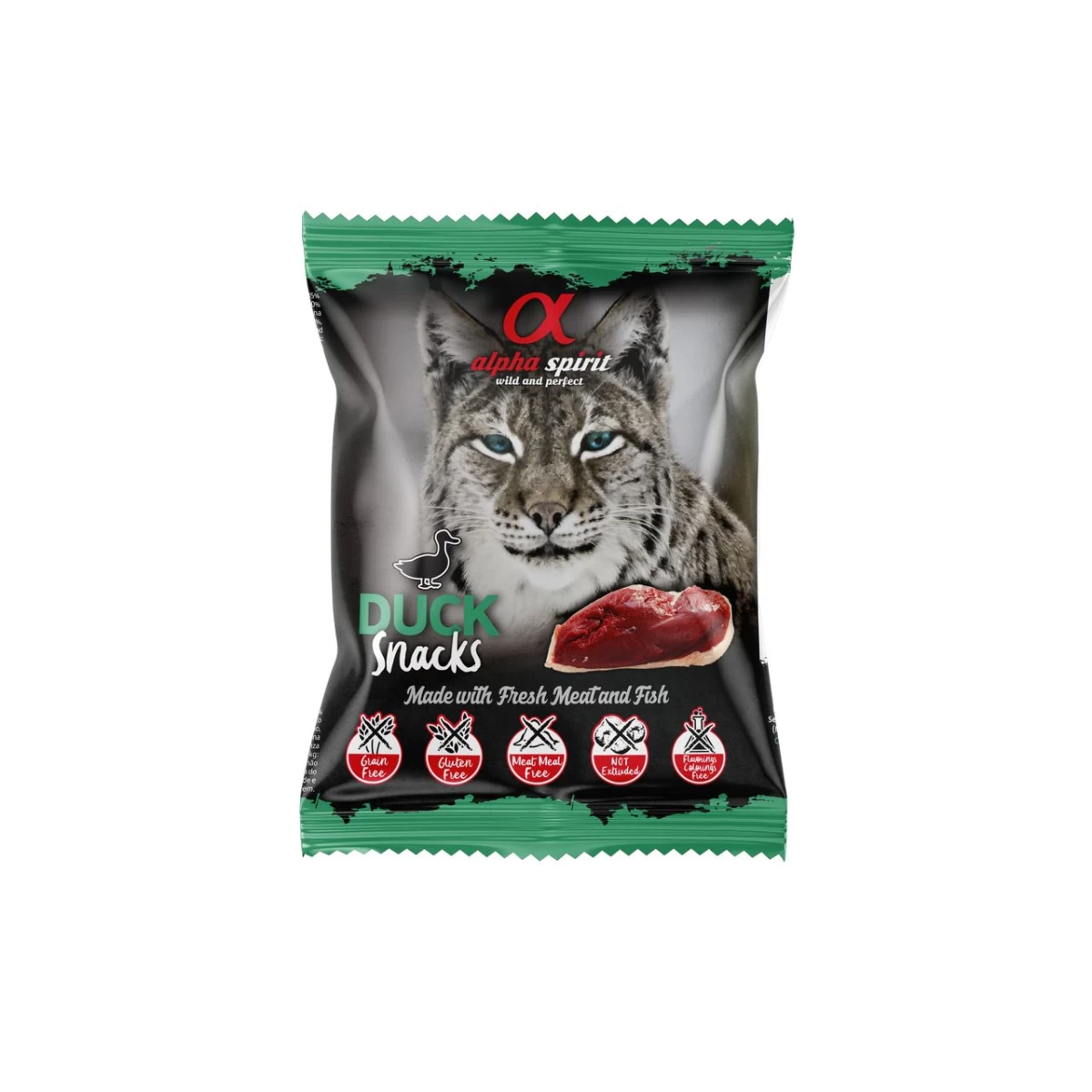 ALPHA SPIRIT SNACKS CAT skanukai katėms su antiena 50g, A8008350