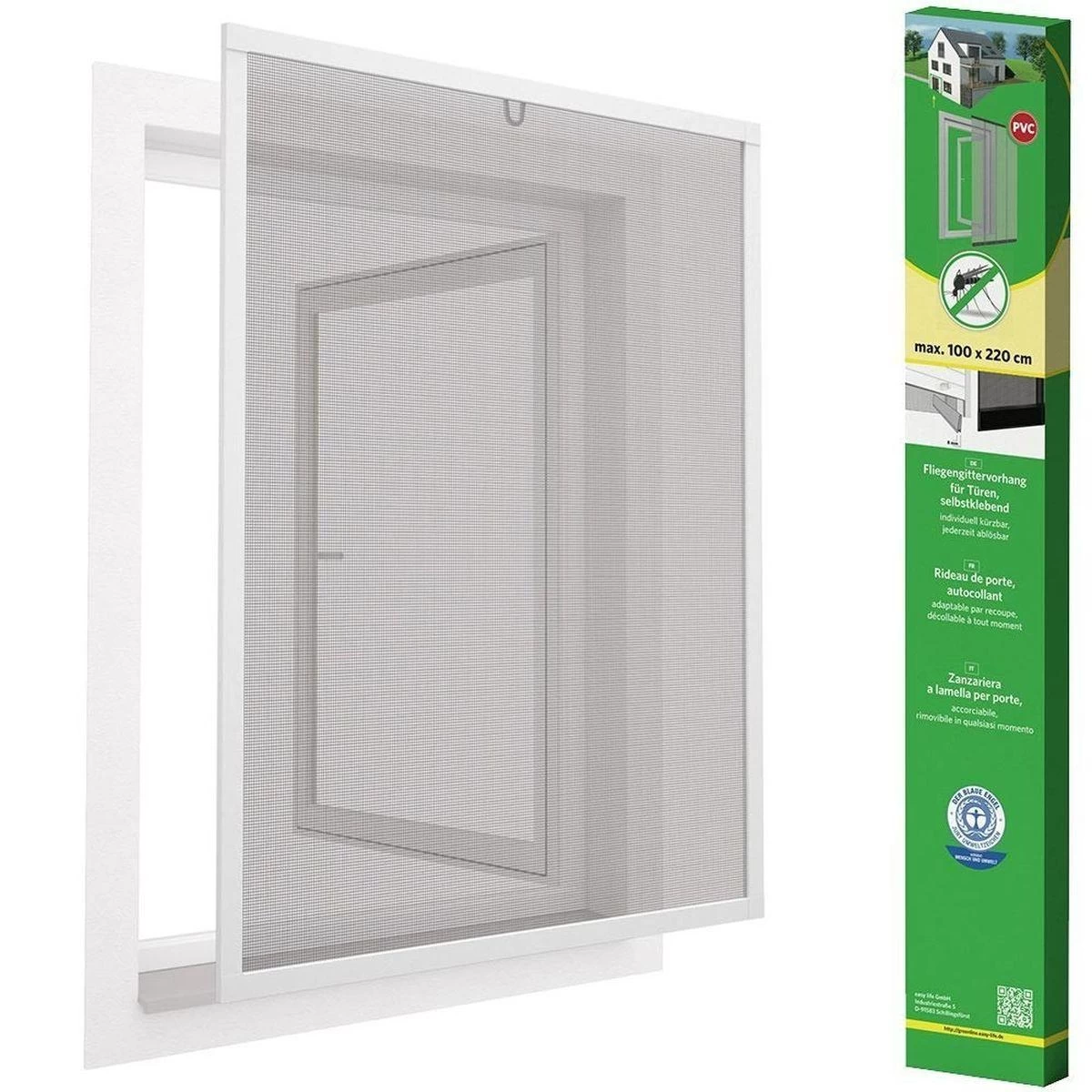 Alu Langų Tinklelis Nuo Uodų 100x120 Baltas