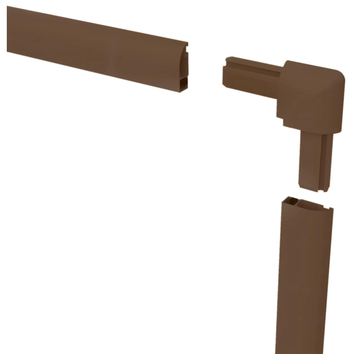 Alu Langų Tinklelis Nuo Uodų 120x140 Rudas