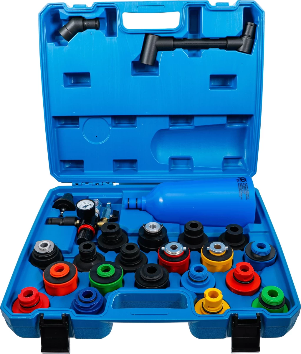 Alyvos piltuvo adapterių rinkinys | Plastikinis tipas | 24  vnt. (72213)