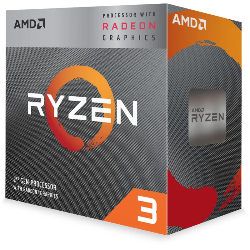 Amd Ryzen 3 3200g Box Procesorius (3,6 Ghz / 6 Mb / Socket Am4 )