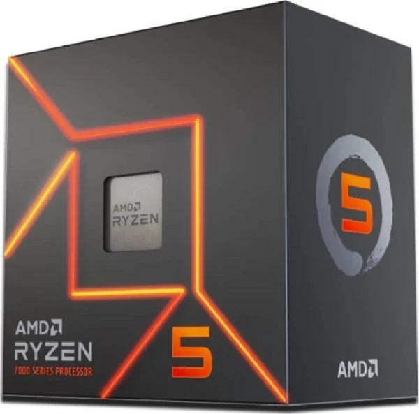 Amd Ryzen 5 7600 Box Cpu (3,8 Ghz /32 Mb /socket Am5 )