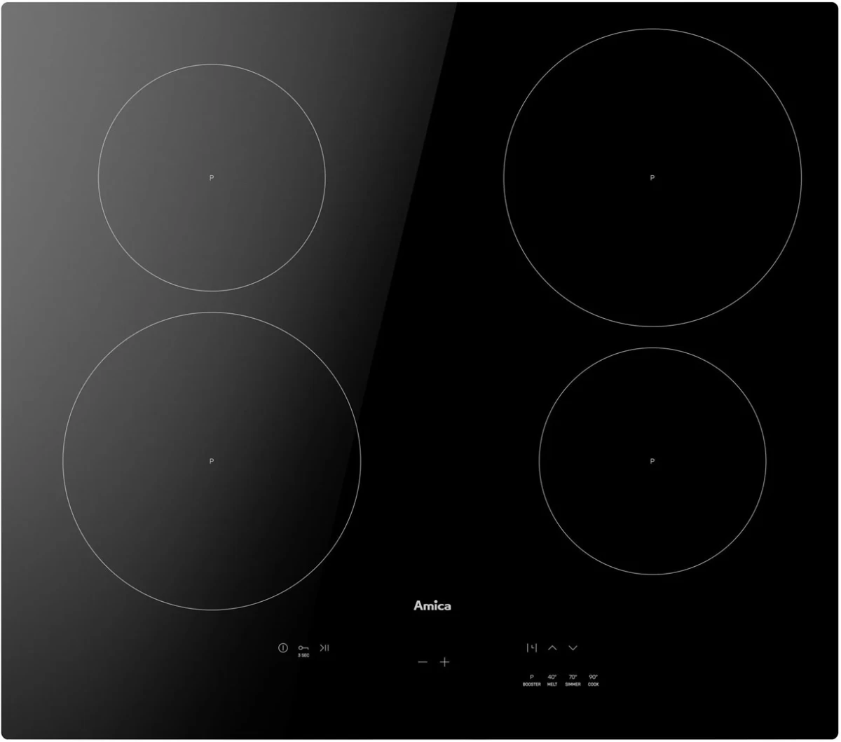 Amica induction cooktop PIH6540PHTUN 3.0 black