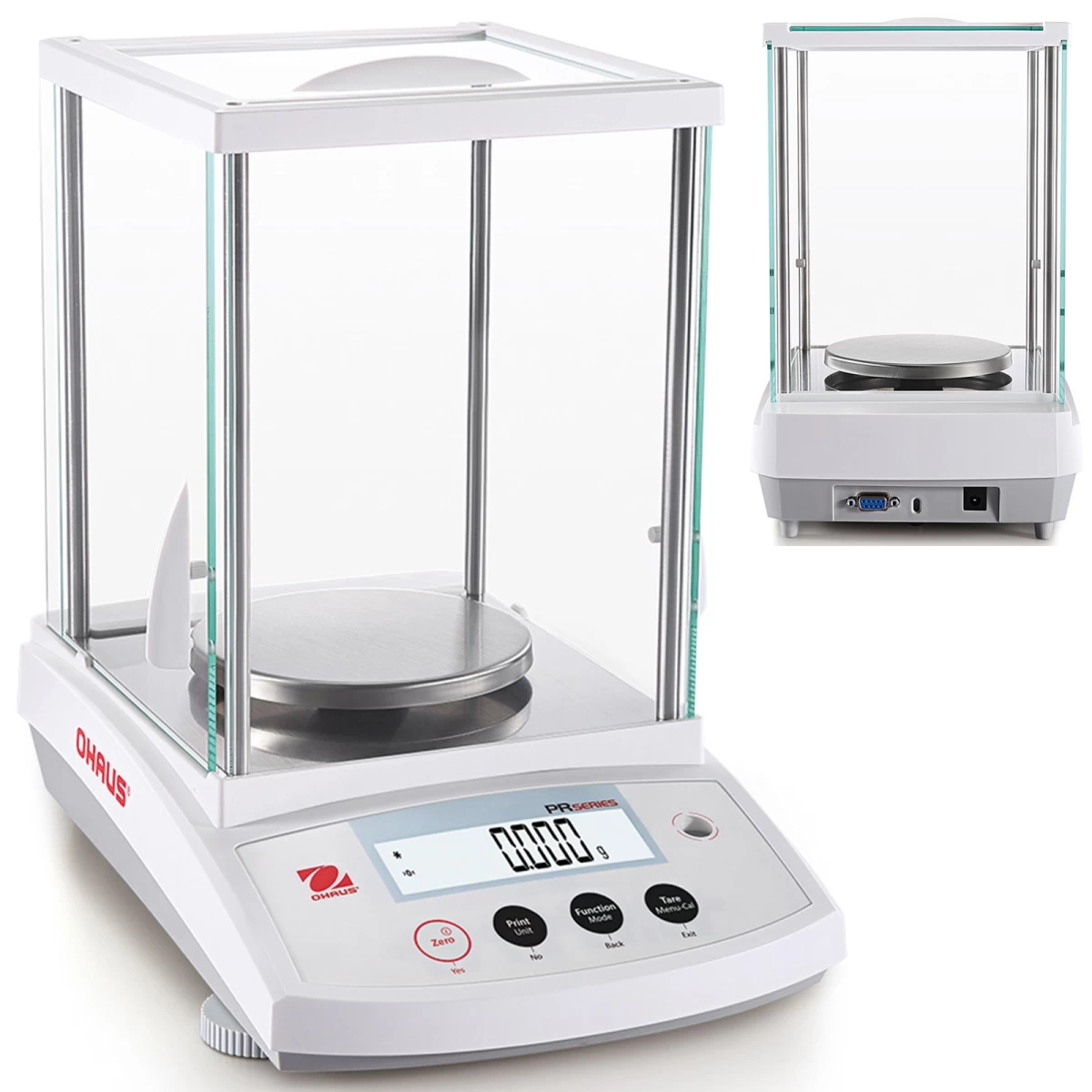 Analitinės Laboratorinės Svarstyklės Su Legalizavimu M Tikslumo Lcd Pr 120g / 0,1mg - Ohaus Pr124m Analitinės Laboratorinės Svarstyklės Su Legalizavimu M Tikslumo Lcd Pr 120g / 0,1mg - Ohaus Pr124m