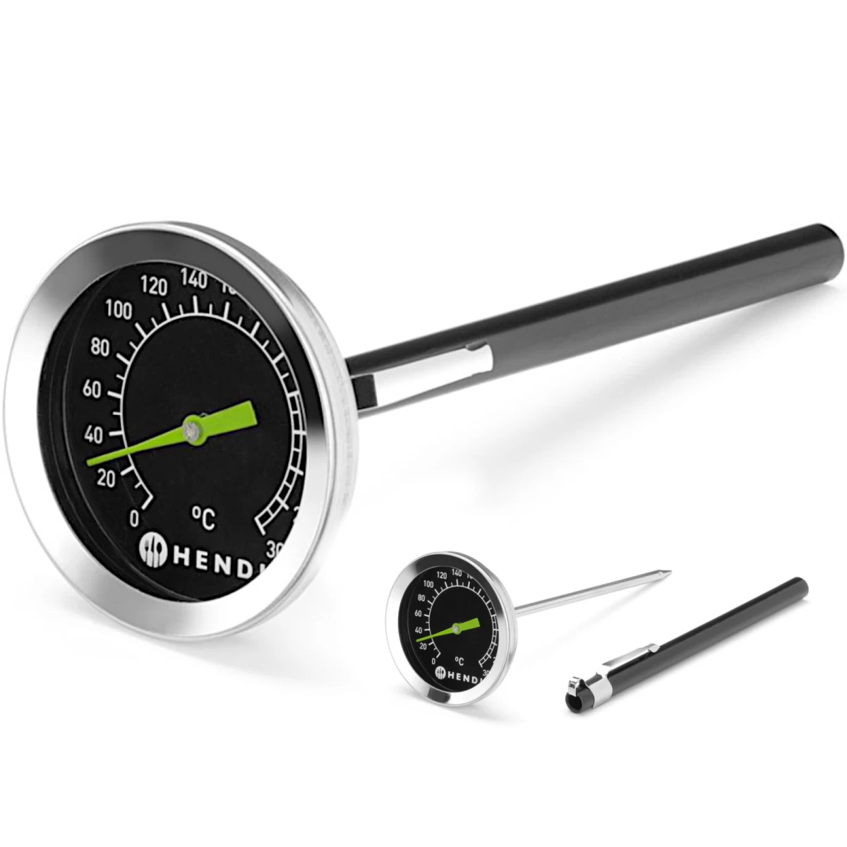 Analoginis Gastronominis Termometras Su Smailiuoju Zondu 0-300 C
