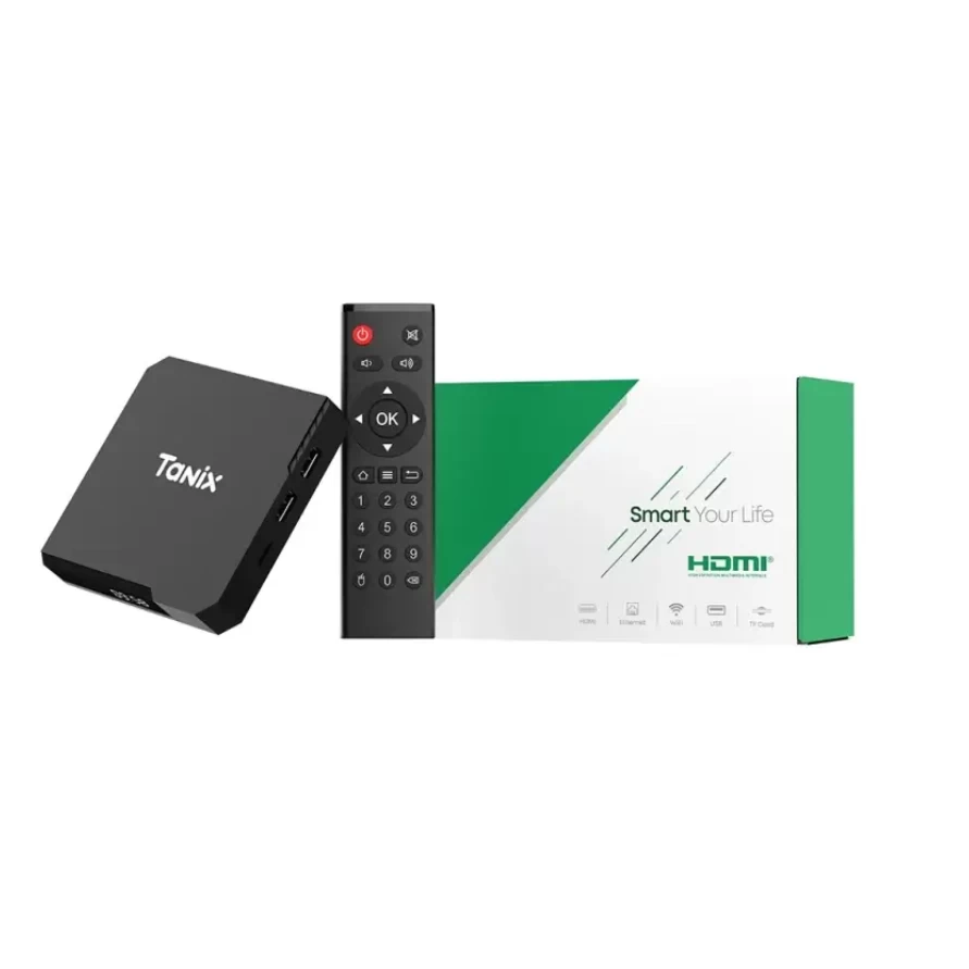 Android TV priedėlis Tanix W2 Amlogic S905W2