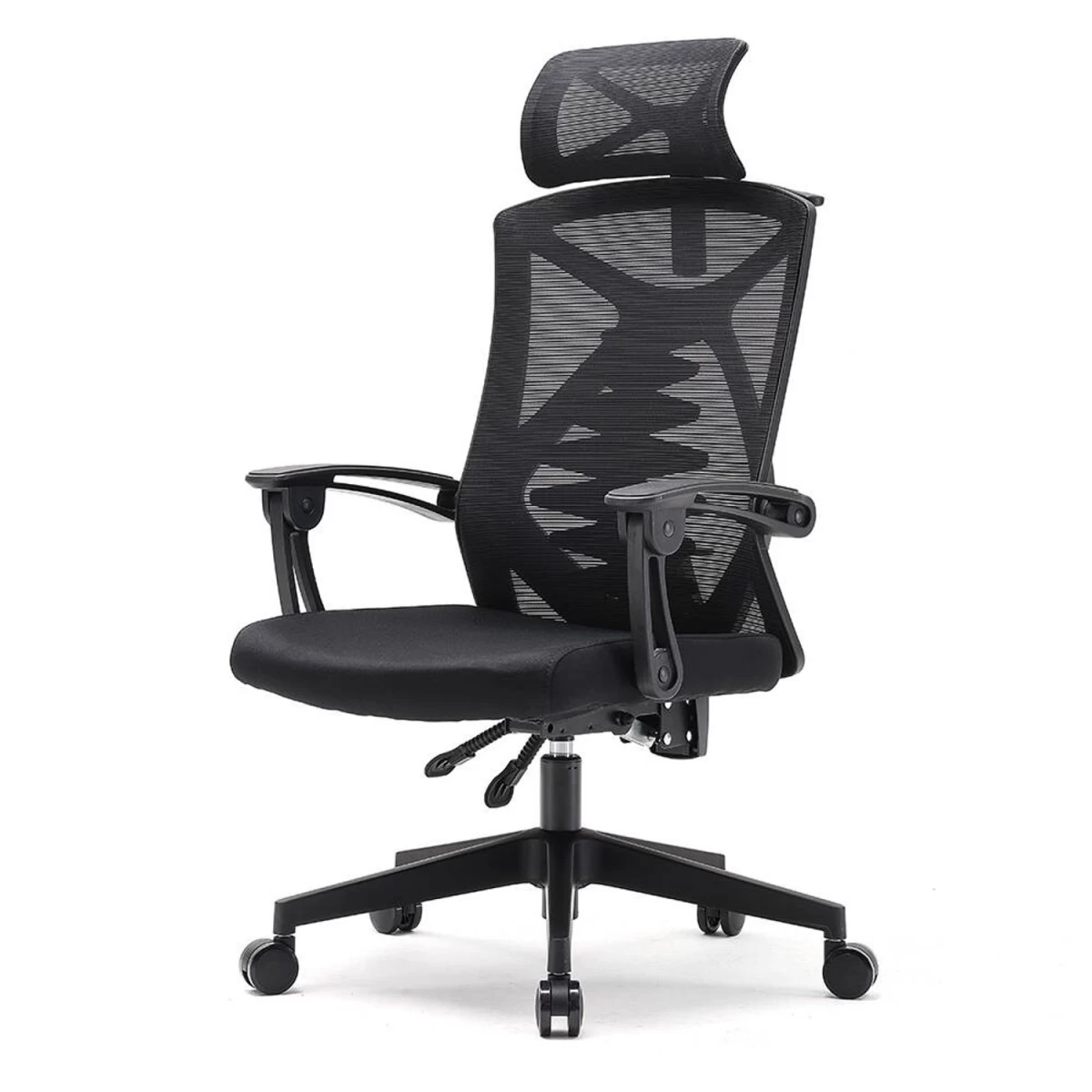 Angel Ergonominis Biuro Pasukamas Fotelis Spino Juodas