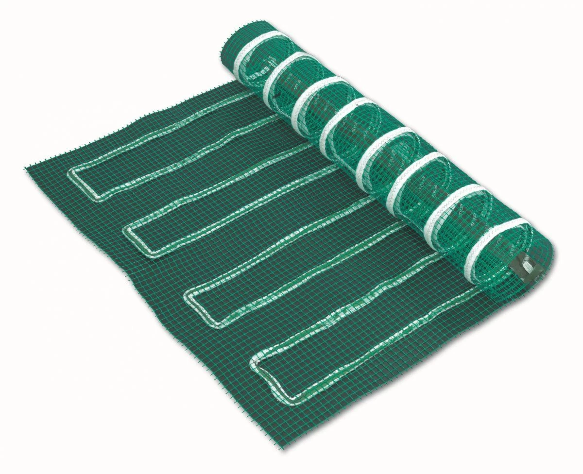Anglies pluošto grindinio šildymo tinklelis Genius Carbon (modulinė sistema),100 W, 0,60 m²