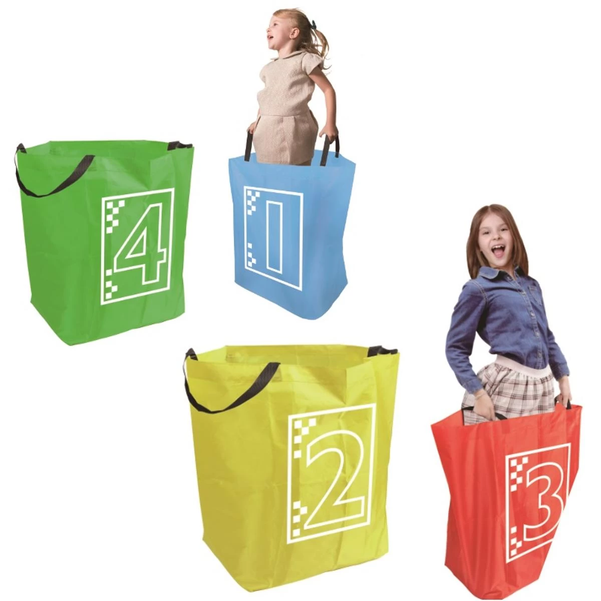 Animacijos Rinkinys Vaikams šokinėjimo Maišai Kpl.4pcs