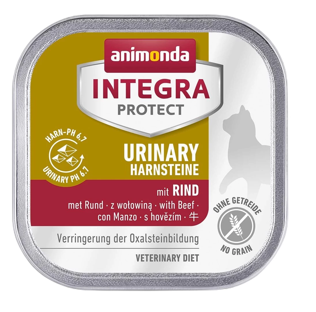 Animonda Integra Protect Urinary Oxalate dietinis šlapias pašaras suaugusioms katėms, jautiena, 100g