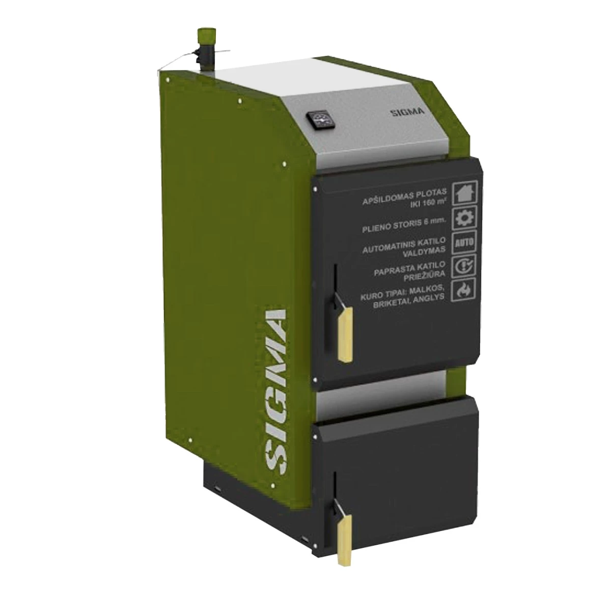 Antara Sigma kieto kuro katilas 20kW