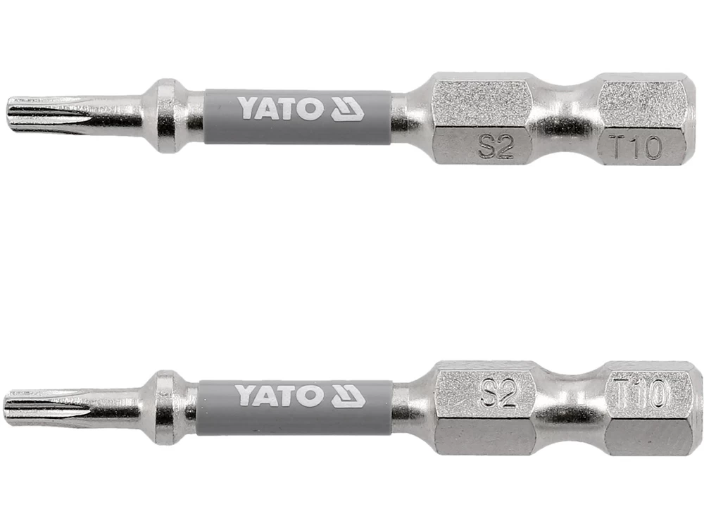 Antgaliai | 6,3 mm (1/4) | S2 Ni | T-Star (Torx) T10 | 50 mm | 2 vnt. (YT-78031)