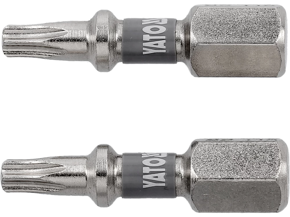 Antgaliai | 6,3 mm (1/4) | S2 Ni | T-Star (Torx) T15 | 2 vnt. (YT-78012)