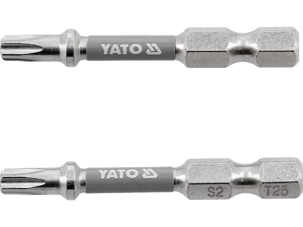Antgaliai | 6,3 mm (1/4) | S2 Ni | T-Star (Torx) T25 | 50 mm | 2 vnt. (YT-78034)
